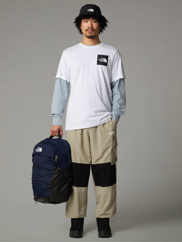Kurzarm-T-Shirt mit weißem Print