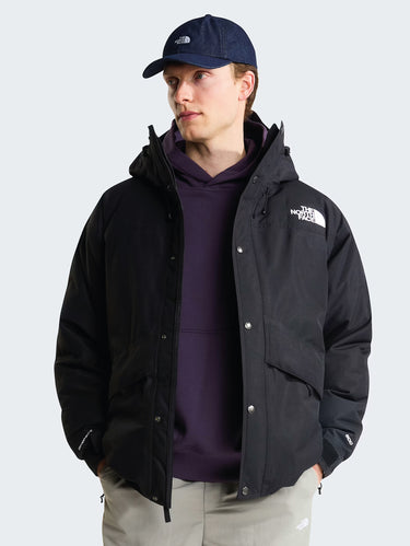 Waterproof and Windproof Puffer Jacket Black