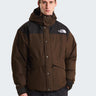 THE NORTH FACE-Piumino Impermeabile e Antivento Marrone-TRYME Shop