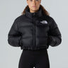 THE NORTH FACE-Piumino Corto Nuptse Short Nero-TRYME Shop