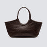 DRAGON DIFFUSION-Borsa a Cestino Grande Nantucket Marrone-TRYME Shop