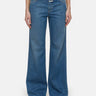 CLOSED-Jeans Gillan con Gamba Svasata Blu-TRYME Shop