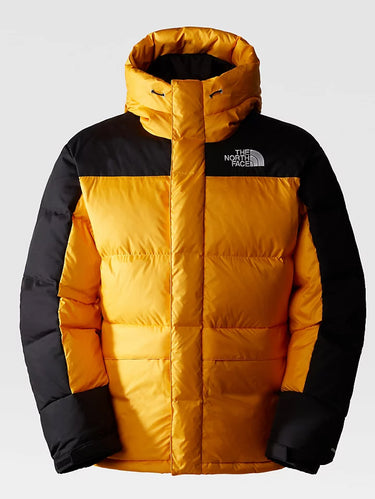 Piumino con Cappuccio Color Block Himalayan Oro/Nero