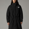 THE NORTH FACE-Parka Lungo Imbottito con Cappuccio Nero-TRYME Shop