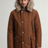 WOOLRICH-Giaccone Parka in Ramar Marrone-TRYME Shop