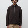 NORSE PROJECTS-Giacca in Pile di Lana Sherpa Marrone-TRYME Shop