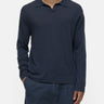 CLOSED-Polo con Scollo a V Blu-TRYME Shop