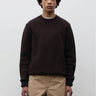 NORSE PROJECTS-Maglia Girocollo a Coste Viola/Marrone-TRYME Shop