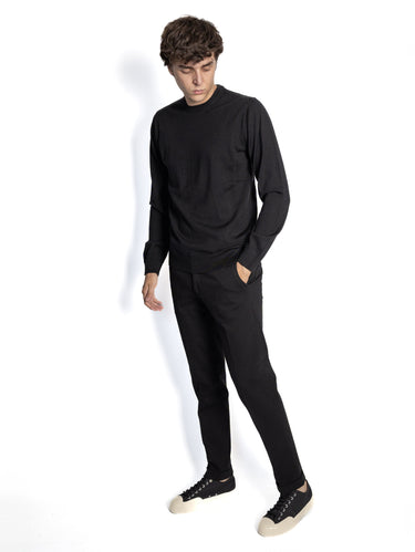 Hose aus Bi-Stretch-Jersey Schwarz