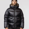 SNOW PEAK-Piumino con Cappuccio in Pertex Shild Nero-TRYME Shop