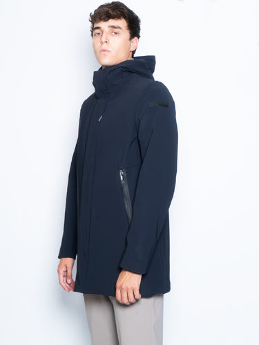 Giacca Media Lunghezza Winter Thermo Jacket Blu
