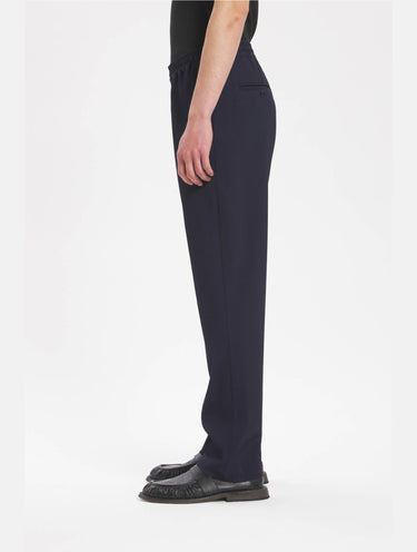 Jogginghose aus Techno-Wolle Blau