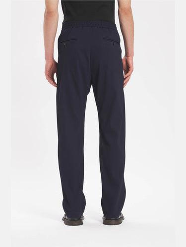 Jogginghose aus Techno-Wolle Blau