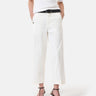 CLOSED-Pantaloni Cropped Tinti in Capo Avorio-TRYME Shop