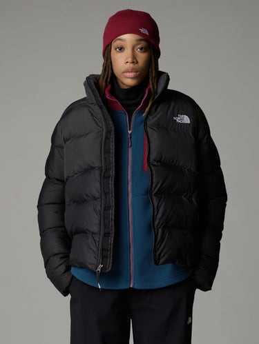Women's Black Boxy Saikuru Puffer Jacket