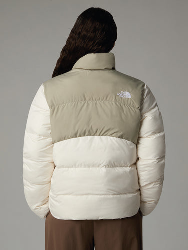 Steppjacke Saikuru Beige/Weiß