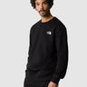 THE NORTH FACE-Felpa Girocollo Simple Dome Nero-TRYME Shop