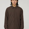 SNOW PEAK-Overshirt Leggera con Imbottitura in Primaloft Marrone-TRYME Shop