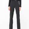 PINKO-Pantaloni Svasati in Crepe Tecnico Nero-TRYME Shop