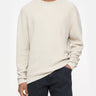 CLOSED-Maglia Girocollo a Coste Beige-TRYME Shop
