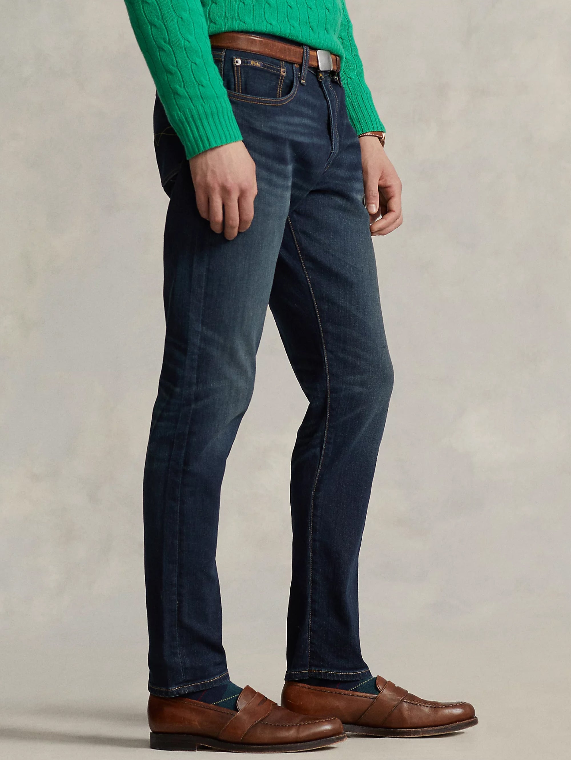 Slim Sullivan Dunkelblaue Jeans