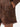 Shorts in Lino Fantasia Leopardata Marrone