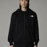 THE NORTH FACE-Felpa con Cappuccio e Cerniera Nero-TRYME Shop
