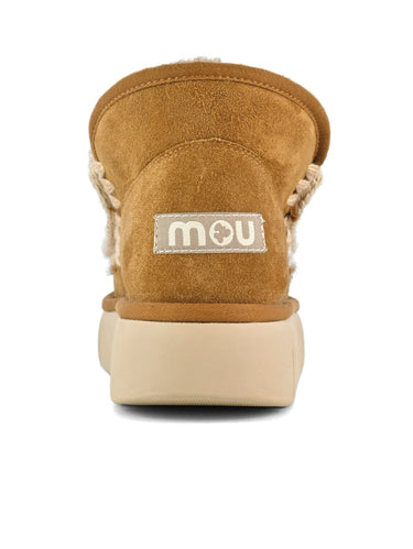 Stivaletto in Montone Sneakers Bounce Cognac