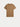 T-Shirt Rundhalsausschnitt Custom Slim Fit Braun