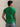 T-Shirt Rundhalsausschnitt Custom Slim Fit Wiesen-Grün