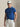 RALPH LAUREN-T-shirt Girocollo Custom Slim Fit Azzurro-TRYME Shop