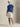T-Shirt Rundhalsausschnitt Custom Slim Fit Hellblau