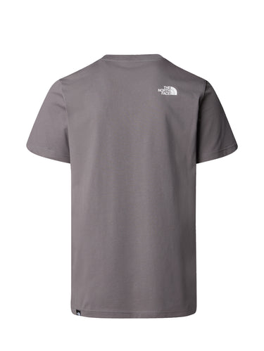 T-Shirt Regular Fit mit Logo Grau