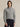 RALPH LAUREN-Maglia Mezza Zip a Trecce Grigio Melange-TRYME Shop