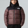 THE NORTH FACE-Giacca Retro Nuptse Squadrato da Donna Viola-TRYME Shop