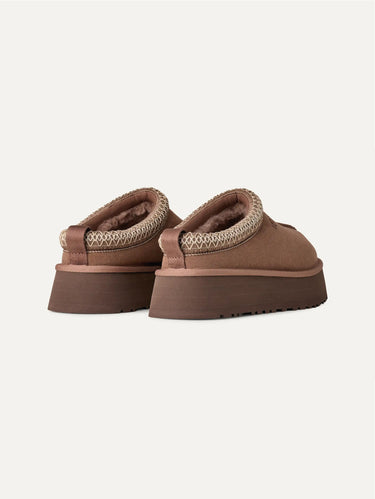 Slippers met Plateau Tazz Rocky Eik
