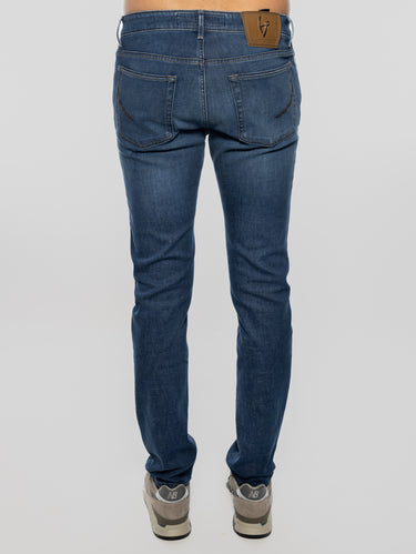 Sustainable Stretch Jeans Ravello Blue