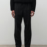 NORSE PROJECTS-Pantaloni Gamba Ampia in Lana Trysil Asfalto-TRYME Shop