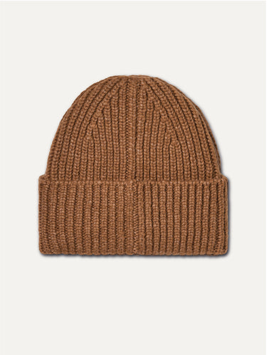 Chunky Ribbed Beanie Chestnut