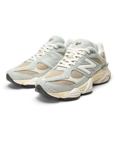 Futuristische sneakers 9060 voor dames grijs