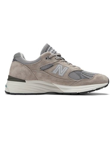 Retro-Sneaker 991v2 Made in UK Grau