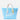 MC2 SAINT BARTH-Borsa Vanity in Cotone Canvas con Foulard sui Manici Celeste-TRYME Shop