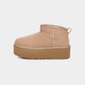 UGG-Stivaletti con Plateau Ultra Mini Platform Sabbia-TRYME Shop