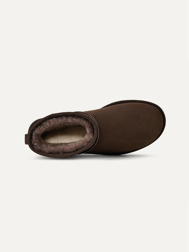 Classic Mini Sheepskin Ankle Boots Cocoa