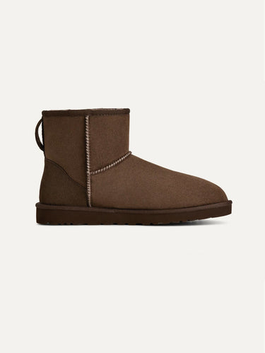 Classic Mini Sheepskin Ankle Boots Cocoa
