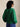 Felpa Girocollo Oversize Verde