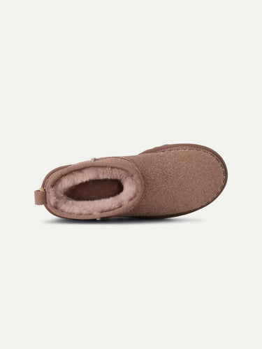 Enkellaarsjes met Ultra Mini Veters Biarritz Bruin