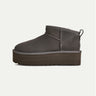 UGG-Stivaletti con Plateau Ultra Mini Platform Cemento-TRYME Shop