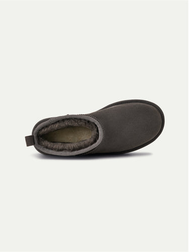 Enkellaarsjes met plateau Ultra Mini Platform Cement