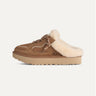 UGG-Sabot Lowmel Mule in Montone Ibridi Castagna-TRYME Shop